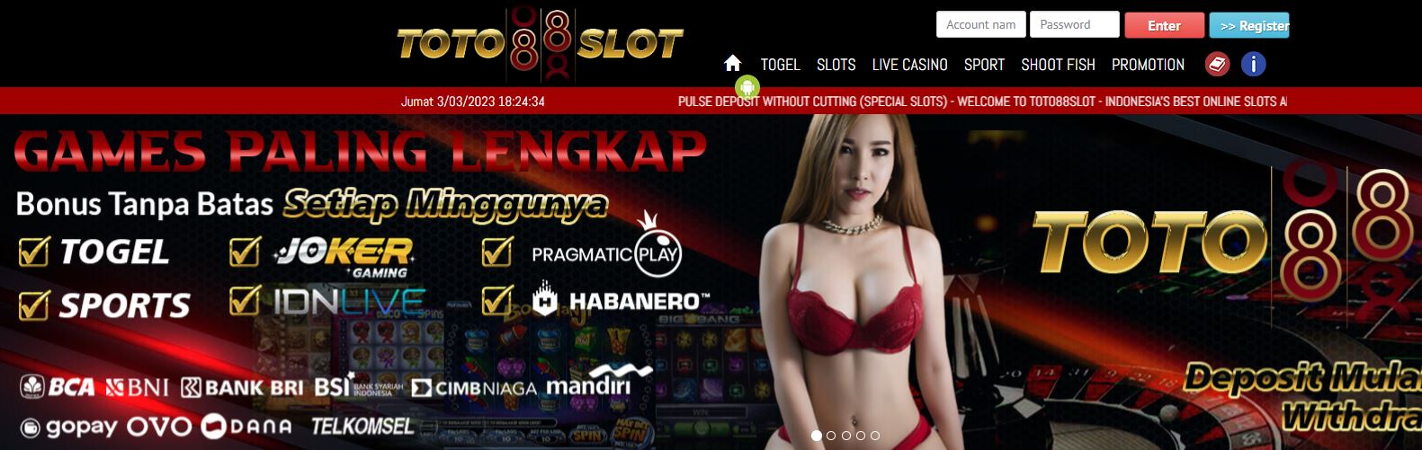 Toto88 Online Indonesian Casino Review